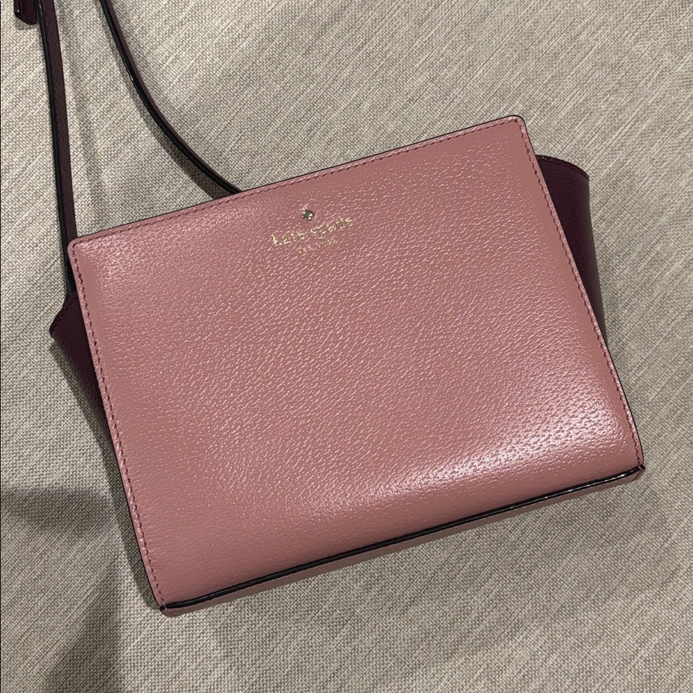 Kate Spade Mauve Leather Shoulder Bag